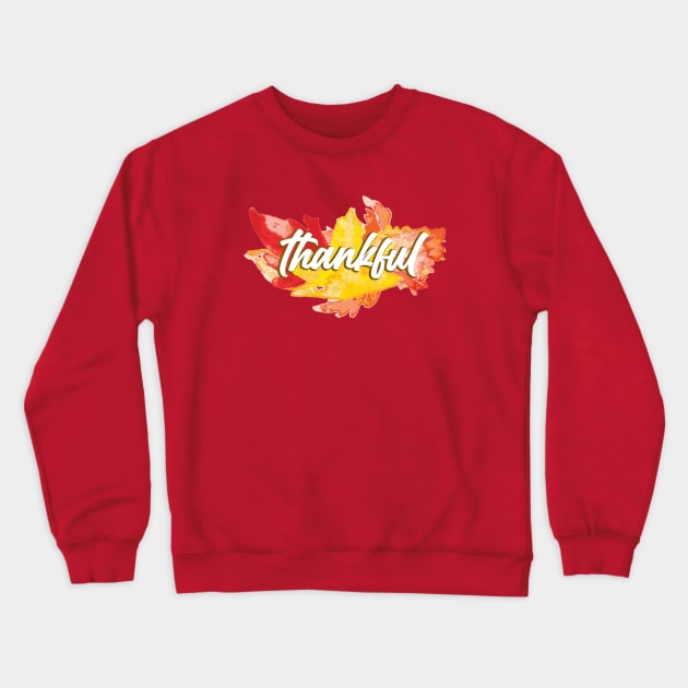 Thankful Gift Crewneck Sweatshirt by Gestalt Imagery